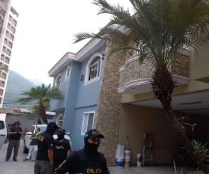 10 de los 12 allanamientos que se están desarrollando son en la ciudad de San Pedro Sula.