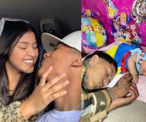 Con dolor y un mensaje de amor se despidió Suzeth de su novio Bryan Joshiney Ramírez, alias de “Calaca”, quien fue asesinado en un bar discoteca del bulevar Morazán de la capital. Esta fue su dedicatoria: