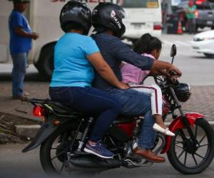 Hospital Escuela advierte que el 75% de los traumas en niños que ingresan se deben a accidentes de motocicleta.