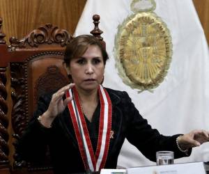 La fiscal del Ministerio Público de Perú, Patricia Benavides.