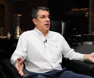 Rafael Villeda, presidente del Olimpia, habla sobre la pérdida del invicto de Olimpia.