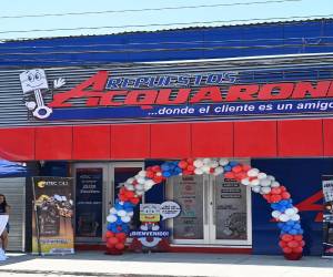 Repuestos Acquaroni inaugura su sexta sucursal en el país, ahora en Siguatepeque.
