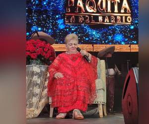 Francisca Viveros Barradas, más conocida como Paquita la del Barrio.