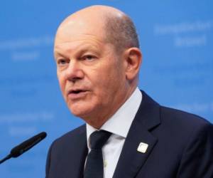 El jefe del gobierno alemán, Olaf Scholz.