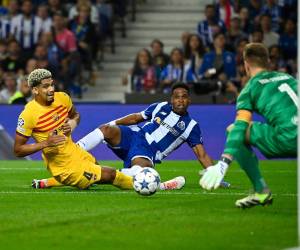 Barcelona gana por la mínima en su encuentro contra el Portos en la segunda fase de la jornada 2 de loa Champions League.