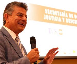 Tomás Vaquero, secretario de Gobernación, Justicia y Descentralización.