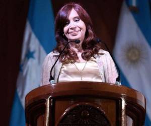 La expresidenta de Argentina, Cristina Fernández de Kirchner.