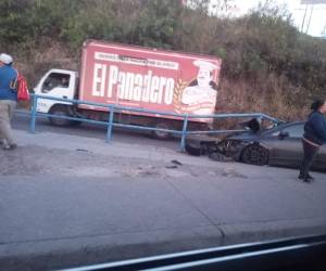 Hasta el momento se desconoce qué habría provocado el fuerte choque.