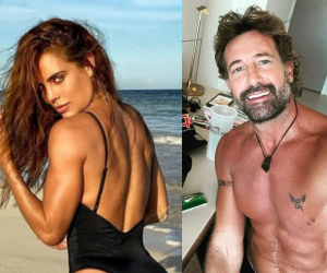 Sara Corrales y Gabriel Soto actuaron juntos en la telenovela ‘Mi camino es amarte’.