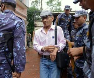 Charles Sobhraj, de 78 años, esta encarcelado desde 2003 por dos asesinatos.