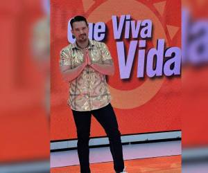 El conductor y bailarín se sumó esta semana como el nuevo presentador a la revista “!Que viva la vida¡” de HCH, tras la salida de César Enamorado.