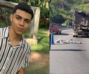 La tarde fatídica de este sábado 27 de enero, Axel Leonel Núñez, un joven motociclista de aproximadamente 20 años, perdió la vida tras colisionar con un camión de basura en la carretera que conecta la capital con el norte de Honduras, específicamente en el kilómetro 1 de la CA-5.
