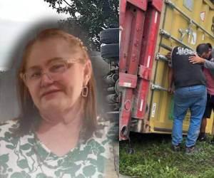 Este es el rostro de doña Suany Lizeth Aguiluz Reyes, de 60 años, una mujer entregada a Dios, como lo indican sus conocidos, quien perdió la vida luego de que un contenedor cayera sobre ella en San Pedro Sula.