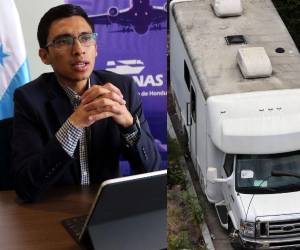 Un año después las clínicas móviles permanecen abandonadas en un un parqueo de Casa Presidencial.