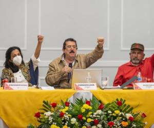 Asamble de las bases departamentales de Libre.