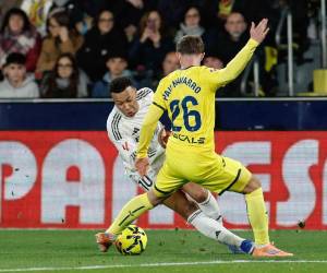 Imágenes del desarrollo del partido.