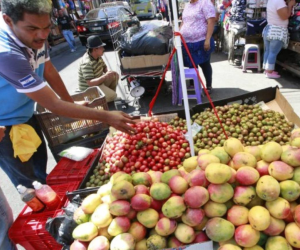 Mercado capitalinos son invadidos por las frutas de temporada; el mango y la ciruela son las más vendidas.