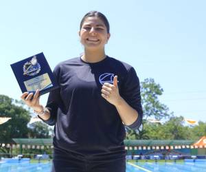 Sara ganó el premio a Mejor Marca Técnica durante el Torneo Nacional Juvenil que se llevó a cabo en San Pedro Sula.