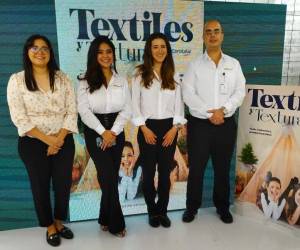 Ejecutivos de Cortitelas realizaron el lanzamiento de la primera edición de la revista digital Textiles y Texturas.