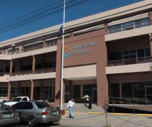 Imagen del edificio del Ministerio Público en Tegucigalpa.