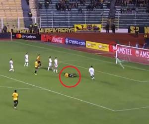 Jugó en Liga Nacional y ahora se luce con golazo en Copa Libertadores