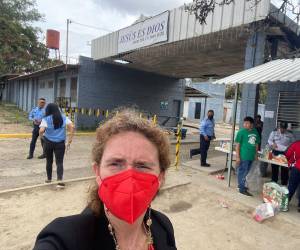 Alice Shackelford visitó en marzo la PNFAS.