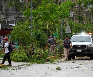 La tormenta Beryl dejó varios daños estructurales en los estados del sur de México.