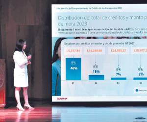 Representantes del IIES-UNAH y Equifax destacaron que el 86% de los hondureños están al día con sus créditos, mientras que el restante 14% están en morosidad.