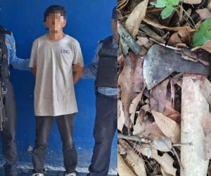 Un hombre fue capturado por las autoridades acusado del delito de homicidio en Jesús de Otoro, Intibucá, tras asesinar a su padrastro con un arma blanca tipo hacha.