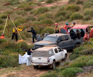 Los cadáveres fueron encontrados dentro de un pozo.