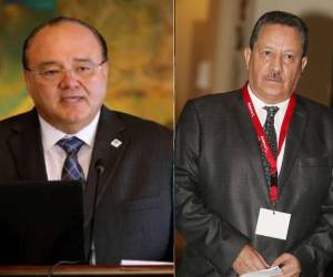 A la izquierda, Roberto Ordóñez y a la derecha, Roberto Pineda.