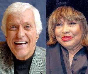 El famoso actor Dick Van Dique y la cantante Tina Turner están en la lista.