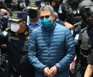Juan Orlando Hernández, expresidente de Honduras.