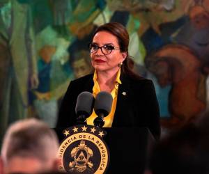 Xiomara Castro, presidenta de Honduras.