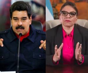 Nicolás Maduro, presidente de Venezuela y Xiomara Castro, presidenta de Honduras, fueron algunos de los que se pronunciaron.