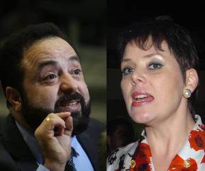 Luis Redondo y Beatriz Valle mantienen una áspera relación desde el nombramiento de la junta directiva del Congreso en enero de 2022.