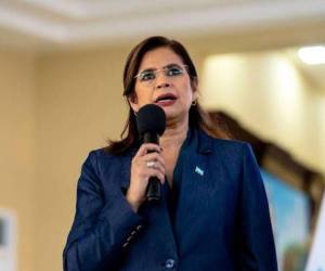 Rixi Moncada, excandidata presidencial del partido Libre.