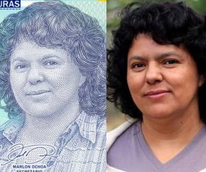 Berta Isabel Cáceres Flores, una líder indígena lenca, feminista y activista del medio ambiente hondureña, se convierte en la primera mujer en aparecer como protagonista en una emisión del país. Así luce el nuevo billete de 200 lempiras: