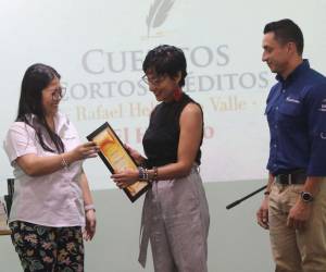 La escritora se hizo con el XII Premio del Concurso de Cuentos Cortos Inéditos “Rafael Heliodoro Valle” de EL HERALDO.