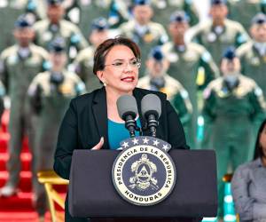 La presidenta de Honduras, Xiomara Castro.