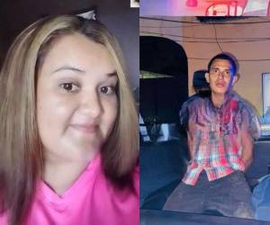 Un video revelaría la forma violenta en la que un hombre atacó a su pareja cerca de una posta policial, en el barrio Barandillas de San Pedro Sula.