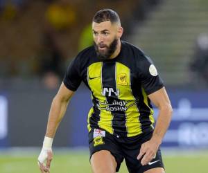 Karim Benzema volvió a la titularidad con Al-Ittihad con quien tiene 9 goles.