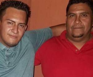 Imagen en vida de Cristhian Eduardo Reyes López y Marcelo Reyes López.