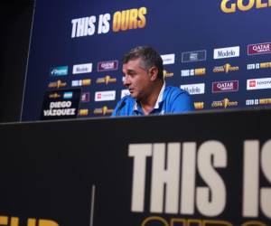 Diego Vázquez brindó la que quizás fue su última conferencia de prensa como entrenador de la Selección de Honduras.
