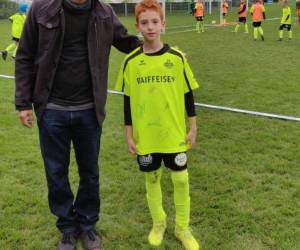 Hendrik Ronaldo juega en la categoría sub-15 del FC Solothurn de Suiza.