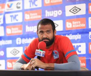 Edrick Menjívar, portero del Olimpia.