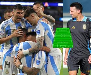 Te presentamos el 11 que mandará Lionel Scaloni para enfrentar a Ecuador en los cuartos de final de la Copa América 2024.
