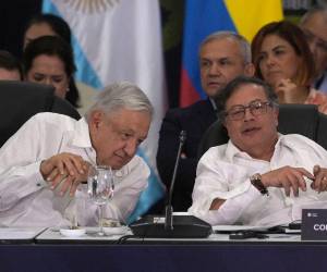Andrés Manuel López Obrador y Gustavo Petro estuvieron presentes en la cumbre.