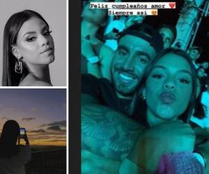 María José Cruz es la hermosa novia del pistolero de las Águilas del Motagua, Agustín Auzmendi, a quien reveló en un posteo especial en su cuenta oficial de Instagram.