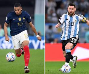 Lionel Messi y Kylian Mbappé se enfrentarán en la final del Mundial de Qatar 2022.